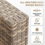 Aoxun Patio Furniture Sets, 10-Piece Outdoor Patio Furniture - Image 4