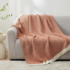 Snuggle Sac Orange Fall Throw Blanket - Image 8