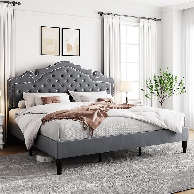 Allewie King Size Bed Frame - Image 8