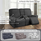 ULTICOR Reclining Love Seat - Image 5