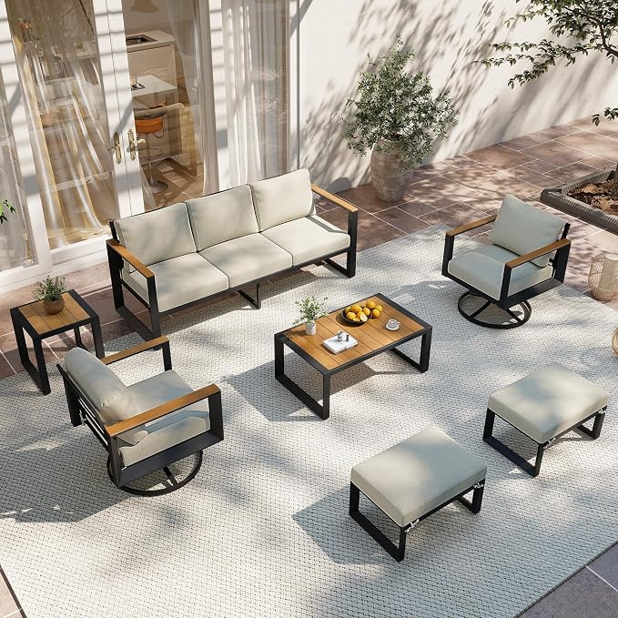 Aluminum Patio Furniture Set by Suvivityse