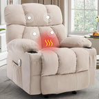 Massage Rocking Recliner Chair, Ergonomic Recliners Sofa by Unknown