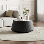 Modern Marble Nesting Coffee Table Set of 2, 26.77" Cup Shaped Coffee and End - Image 5