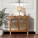 COZAYH 2 Door Accent Cabinet, Wood Sideboard Storage Furniture - Image 6