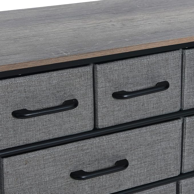 Household Essentials Ashwood Iron Sideboard - Image 6