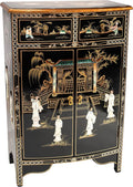 Red Lantern Artisan Crafted Lacquer Storage Cabinet by RedLantern