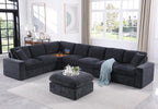 Ball & Cast 146" Oversized Modular L-Shaped Sectional Sofa, Large Chenille by BallCast