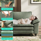 LINSY HOME Modular Sectional Sofa, 6-Seat Corduroy Modern Cloud Couch - Image 5