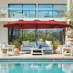 SUPERJARE 13FT Outdoor Patio Umbrella - Image 9