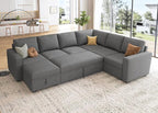 HONBAY Sectional Sleeper Sofa by HONBAY