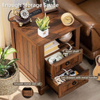 Joaxswe 18" Farmhouse Night Stand - Image 4