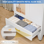 GAIOUS Steel Armoire Wardrobe Closet - Image 5