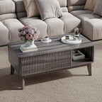 LYNCOHOME Fluted Lift Top Coffee Table - Image 5