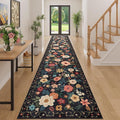 DUKINO 3x16 Runner Rug for Hallway, Non Slip Long Washable Rug, Low Pile by DUKINO