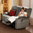 MCombo Zero Gravity Power Reclining Sofa - Image 2