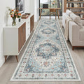 Madane Hallway Runner Rug 3x12 Washable Kitchen Runners 12ft, Soft Low-Pile by Madane