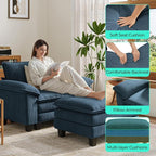 LINSY HOME Cloud Sofa Accent Chair - Image 4