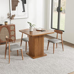 Small Square Dining Table for 2-4, 31.5 Inch Farmhouse Kitchen Table - Image 7