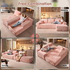 ovios 104" Cloud Boneless Couch - Image 6