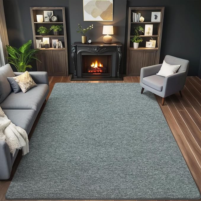 4x6 Area Rugs for Living Room Non Slip Bedroom Rug, Minimalist Washable Indoor - Image 2