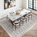 10x12 Area Rugs for Living Room, Large Washable Rug, Dining Room, Low Pile - Image 8