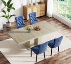 Henf 5 Pieces Extendable Dining Table Set - Image 2