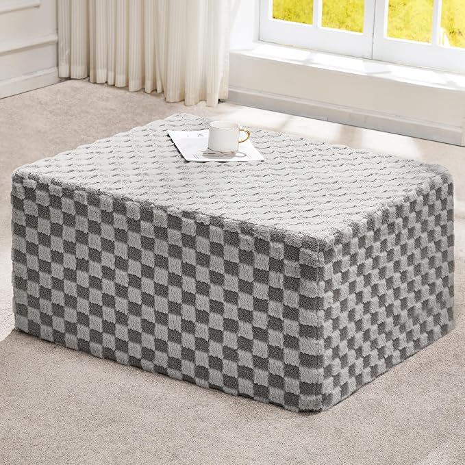 Hobestluk Rectangle Ottoman Memory Foam Footrest by YourHomeDeservesMore