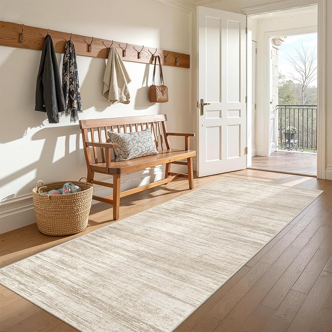 3x8 Runner Rug Non Slip, Washable Hallway Runner Rug, Nursery Room, Soft Runner - Image 4