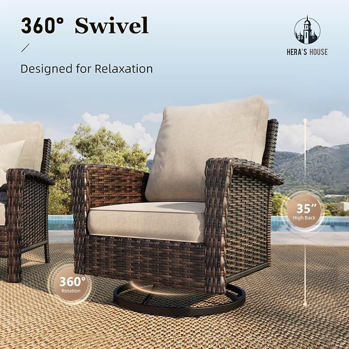 HERA'S HOUSE Patio Furniture Set - Image 4