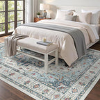 Madane 5x7 Area Rugs for Living Room, Non-Slip Washable Rug, Soft Low Pile - Image 2
