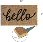 Barnyard Designs Front Door Welcome Mat | Printed Polyester Outdoor Rug - Image 3