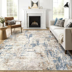 LOONGRUG 7x10 Area Rug Washable Large Neutral Modern Living Room Rugs | by LOONGRUG