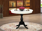 East West Furniture AMT-LBL-TP Antique Modern Kitchen Table - Image 2