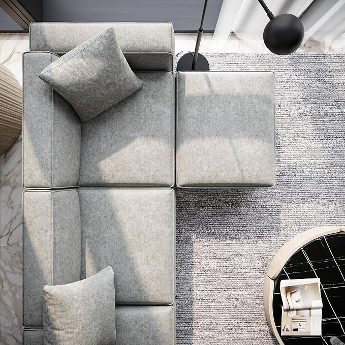 Acanva Luxury Modular Sectional Couch - Image 4