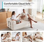 Convertible Folding Couch, 5-in-1 Futon Sofa - Image 8