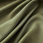 MIULEE Light Olive Green Linen Curtains 52x72 Inch Long 2 Panel - Image 4