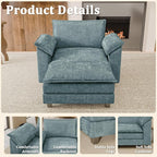 JUMMICO 40" Chaise Lounge Chair - Image 3