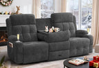 3-Seater Reclining Loveseat Sofa by TOMOSLTER