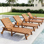 Outdoor Lounge Chair Set of 4 - Image 9