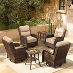 HILLGA 6-Piece Luxury Patio Furniture Set by HILLGA