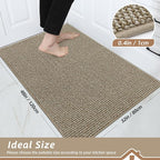 BEQHAUSE Kitchen Rugs 32"x48", Non-Slip Kitchen Mats - Image 2