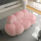 JACH 3 Seater Cloud Sofa for Living Room, Modern Sherpa Upholstered Sofa - Image 7