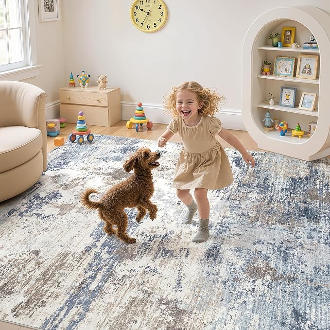 UERMEI 5x7 Area Rug Living Room Rugs - Image 3