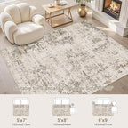 UERMEI 6x9 Area Rug Living Room Rugs - Image 4