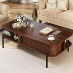 Coffee Table, 47.2" Mid Century Modern Coffee Tables by HUAHUU