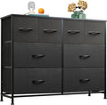 WLIVE Dresser for Bedroom with 8 Drawers, Wide Fabric Dresser for Storage and by WLIVE