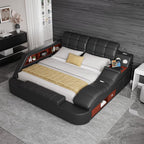 King Size Smart Multifunctional Bed Frame, Platform Bed by AFARTISANFURNITURE