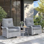 2-Seat Modern Patio Furniture Set - Image 2