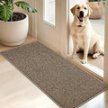 BEQHAUSE Dirt Trapper Door Mat 20" x 48", Non-Slip Washable Doormats, Low by BEQHAUSE