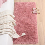 Chicrug Soft Runner Rug for Bedroom Living Room Plush Fluffy Rug 2x4 | Shag - Image 4